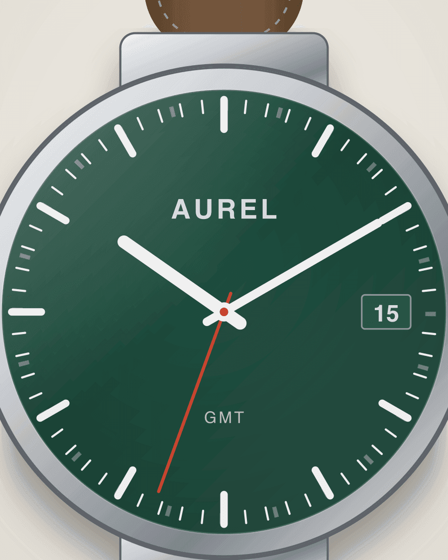 Aurel Heritage GMT — view 2
